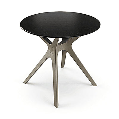 MESA RESOL VELA S Ø70 | Mesa Comercial Ocasional | 72.5 cm | Fibra de Vidrio con PP | Protección UV | Interior + Exterior - 03038 - Resol - NOGAL BEAT - Mesa Comercial Exterior