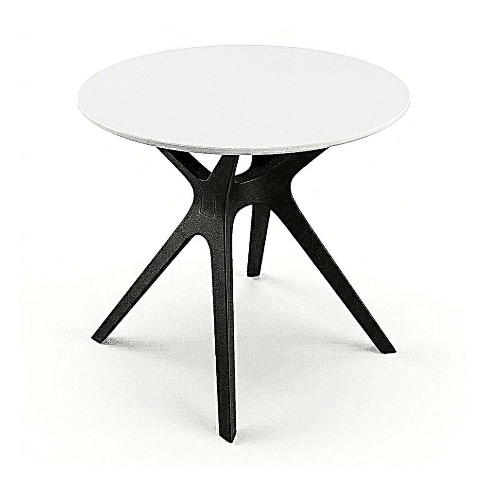 MESA RESOL VELA S Ø70 | Mesa Comercial Ocasional | 72.5 cm | Fibra de Vidrio con PP | Protección UV | Interior + Exterior - 03034 - Resol - NOGAL BEAT - Mesa Comercial Exterior