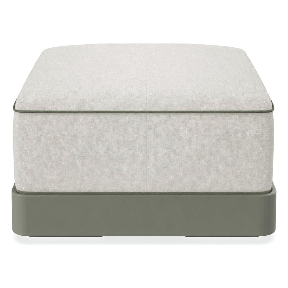 Módulo Ottoman Comercial 80x40 - RESOL BRISA OTTOMAN - Varios Colores - Base MDPE - 6813 - Resol - NOGAL BEAT - Taburete
