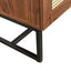 Nogal Beat Akumal Rattan Credenza - CRED0903546 - Mundo In - NOGAL BEAT -