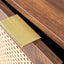 Nogal Beat Akumal Rattan Credenza - CRED0903546 - Mundo In - NOGAL BEAT -