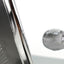 Nogal Beat BANCA 3 PLAZAS METAL CROMADO para Sala de Espera Sala de Estar - BANC0360258 - Mundo In - NOGAL BEAT -