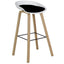Nogal Beat Banco Stella Bar 75 cm para Barra - BANCO STELLA - MDO - NOGAL BEAT - Bancos