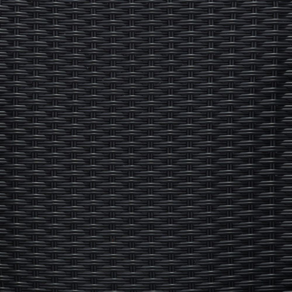 NOGAL BEAT COHEN | Silla de Comedor | Extructura en Acero | Negro | Tejido Ratán Sintético | Exterior - 703940 - Zuo - NOGAL BEAT -