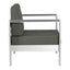 NOGAL BEAT COSMOPOLITAN | Sillon Terraza Aire Libre | Marco en Aluminio | Gris Obscuro | Polietileno Imitacion Madera | Exterior - 703985 - Zuo - NOGAL BEAT -