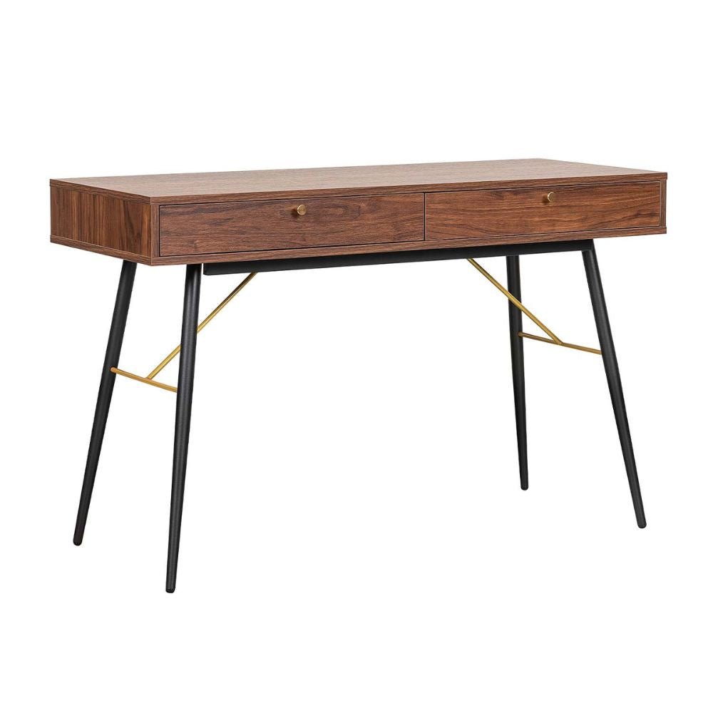 Nogal Beat HOME OFFICE LUXO 120X50 Escritorio - ESCR0903533 - Mundo In - NOGAL BEAT -