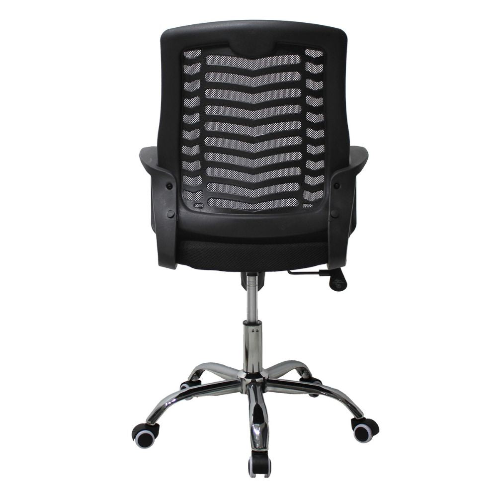 Nogal Beat JM-108 MESH NEGRO Silla Secretarial para Oficina Recepcion - SILL0903716 - Mundo In - NOGAL BEAT -