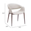 NOGAL BEAT LIMAY BGE | Silla de Comedor | Base 4 Puntas | Beige y Nogal | Interior | Sala de Estar Vestibulo Habitación - 109971 - Zuo - NOGAL BEAT -