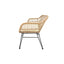 NOGAL BEAT LOVESEAT EXTERIOR TOBAGO | Silla para Exterior Jardin Terraza Patio Cafeteria | Rattan Sintetico | Interior + Exterior - SALA0904159 - Mundo In - NOGAL BEAT -