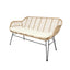 NOGAL BEAT LOVESEAT EXTERIOR TOBAGO | Silla para Exterior Jardin Terraza Patio Cafeteria | Rattan Sintetico | Interior + Exterior - SALA0904159 - Mundo In - NOGAL BEAT -