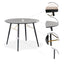 Nogal Beat Mesa de Comedor Onno 100 Uso Interior - MESA0903535 - Mundo In - NOGAL BEAT -