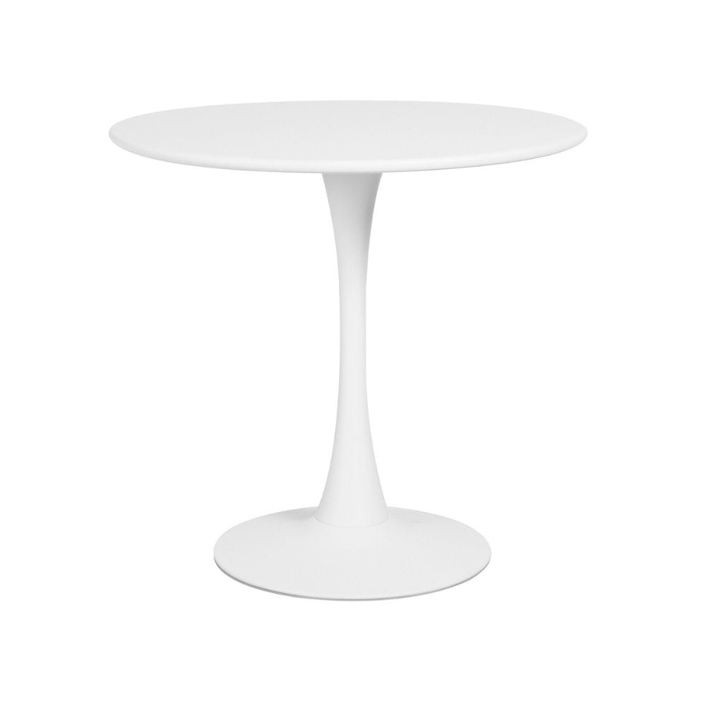Mesa redonda KINGSTRONG VITTORIA 80 con estructura y cubierta en metal pintado
