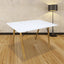 Mesa rectangular para cafetería Kingstrong Frankfurt 120x70 con cubierta de laminado plástico y estructura de madera