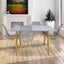 Mesa rectangular para cafetería Kingstrong Frankfurt 120x70 con cubierta de laminado plástico y estructura de madera
