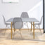 Mesa rectangular para cafetería Kingstrong Frankfurt 120x70 con cubierta de laminado plástico y estructura de madera