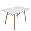 Nogal Beat OSLO RECTANGULAR Mesa Madera - MESA0670513 - Mundo In - NOGAL BEAT - Mesas