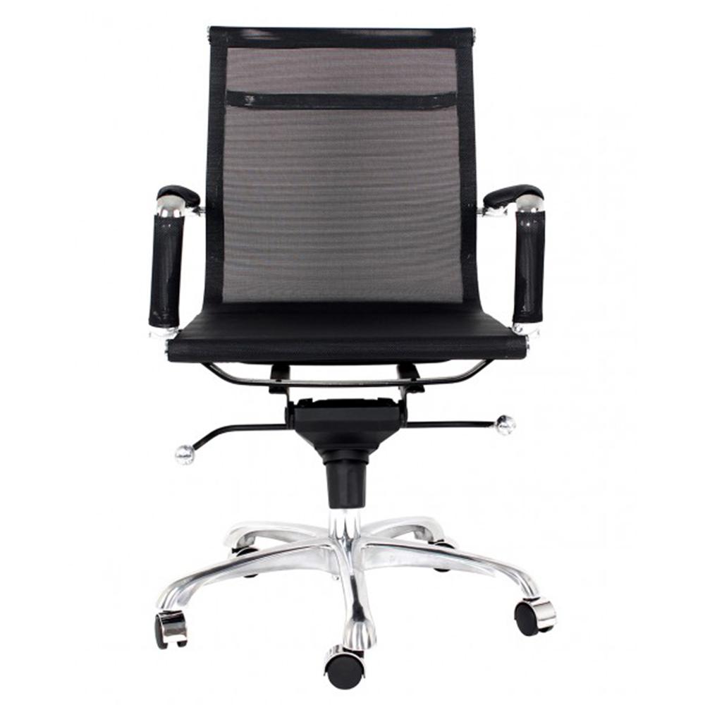 Nogal Beat Silla Cádiz Malla Oficina Operativa Respaldo Bajo Interior - CÁDIZ MALLA RESPALDO BAJO - MDO - NOGAL BEAT - Sillas