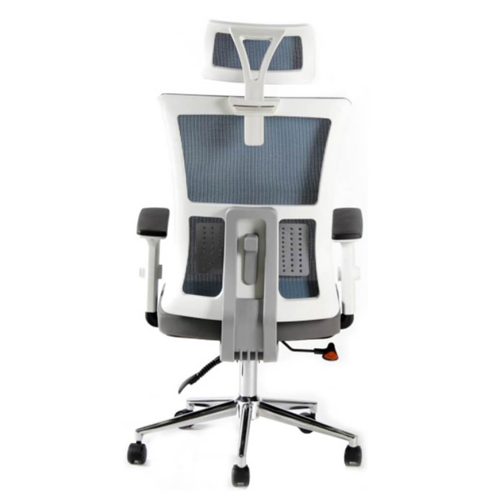 Nogal Beat Silla Girona Oficina Operativa Cabecera Soporte Lumbar Interior - SILLA GIRONA - MDO - NOGAL BEAT - Silla para oficina