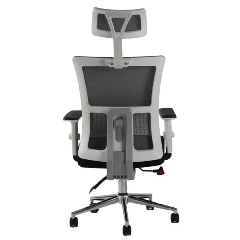 Nogal Beat Silla Girona Oficina Operativa Cabecera Soporte Lumbar Interior - SILLA GIRONA - MDO - NOGAL BEAT - Silla para oficina