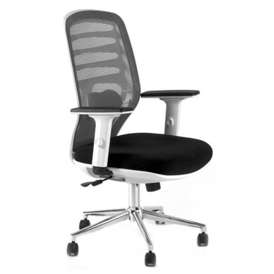 Nogal Beat Silla Granada Oficina Operativa Secretarial Soporte Lumbar Interior - SILLA GRANADA - MDO - NOGAL BEAT - Silla para oficina