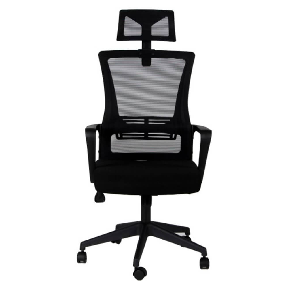 Nogal Beat Silla Toledo Oficina Operativa Cabecera Soporte Lumbar Interior - SILLA TOLEDO - MDO - NOGAL BEAT - Sillas