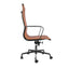 Offiho Black Silla Goetz Ohe-204 Alto Ejecutiva Respaldo Alto Tapizado Piel Base Estrella Con Rodajas Uso Interior - OHE-204 Alto - OFFIHO - NOGAL BEAT - Sillas