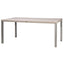 Offiho Mesa Oslo Family Ohm-7021-Dt Altura 75 cm Rectangular Polipropileno Base 4 Puntas Uso Interior Exterior - OHM-7021-DT - OFFIHO - NOGAL BEAT - Mesas