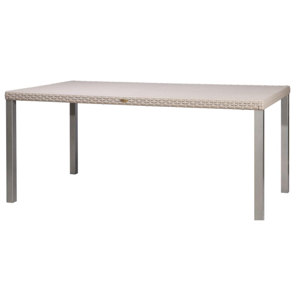 Offiho Mesa Oslo Family Ohm-7021-Dt Altura 75 cm Rectangular Polipropileno Base 4 Puntas Uso Interior Exterior - OHM-7021-DT - OFFIHO - NOGAL BEAT - Mesas
