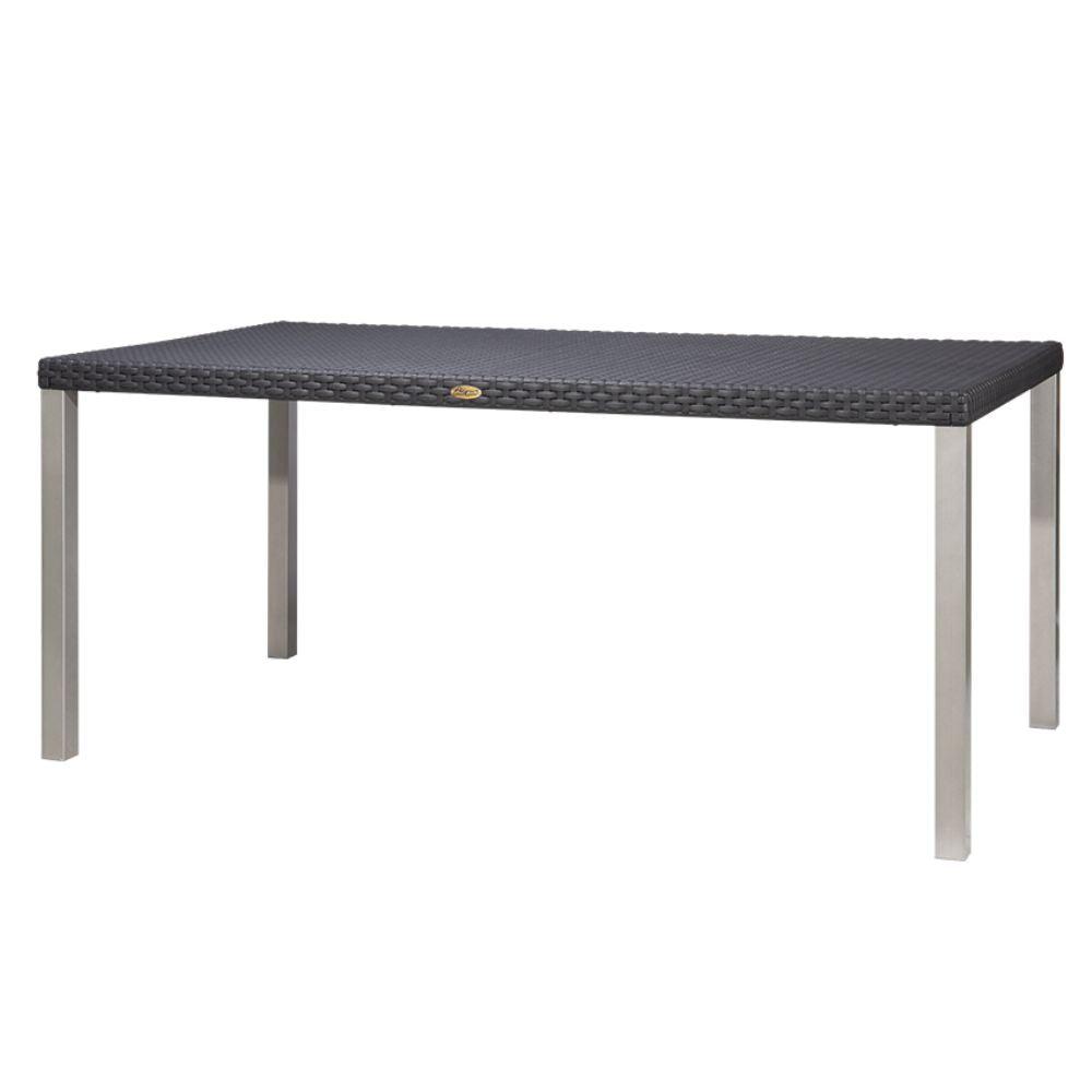 Offiho Mesa Oslo Family Ohm-7021-Dt Altura 75 cm Rectangular Polipropileno Base 4 Puntas Uso Interior Exterior - OHM-7021-DT - OFFIHO - NOGAL BEAT - Mesas