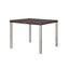 Offiho Mesa Oslo Ohm-7020-Dt Altura 75 Cm Cuadrada Polipropileno Base 4 Puntas Uso Interior Exterior - OHM-7020-DT - OFFIHO - NOGAL BEAT - Mesas