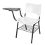 Offiho Pupitre Innova Ohp-2700 Escolar Polipropileno Con Paleta Lado Izquierdo Base 4 Puntas Acero Uso Interior - OFFIHO - NOGAL BEAT - Sillas
