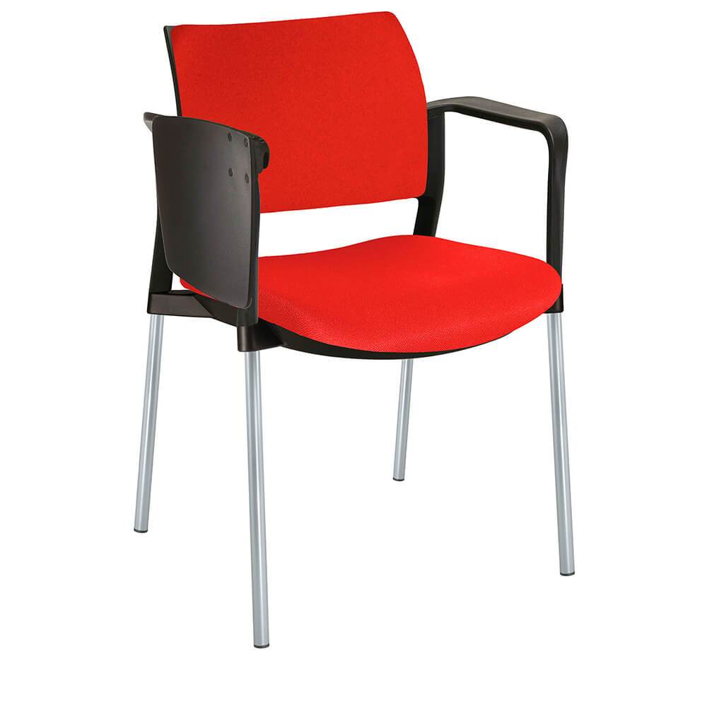 Offiho Pupitre Kyos Ohp-341 Escolar Asiento Y Respaldo Acojinado Con Paleta Lateral Abatible Ergonomica - OHP-341 - OFFIHO - NOGAL BEAT - Sillas