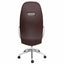 Offiho Silla Alufsen Ohe-405 Oficina Ejecutiva Respaldo Alto Base Estrella - OHE-405 - OFFIHO - NOGAL BEAT - Silla para oficina