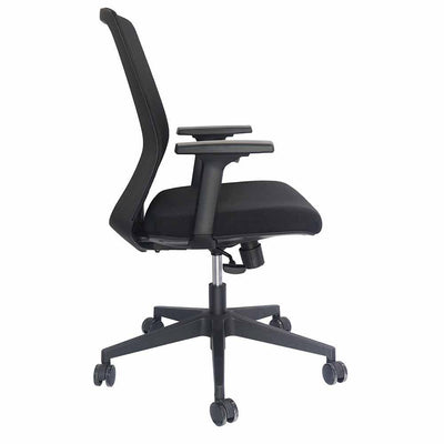 Offiho Silla Aspen Ohe-110 Oficina Operativa Base Estrella Respaldo En Malla Ergonomica - OHE-110 - OFFIHO - NOGAL BEAT - Silla para oficina