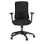 Offiho Silla Crew Ohe-112 Negro Oficina Operativa Base Estrella Respaldo En Malla Negro Ergonomica - OHE-112negro - OFFIHO - NOGAL BEAT - Silla para oficina