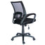 Offiho Silla Ecochair Negro Secretarial Malla Negra Asiento Tela Microespacial Base Estrella Con Rodajas Uso Interior - ECOCHAIR NEGRO - OFFIHO - NOGAL BEAT - Silla para oficina