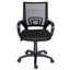 Offiho Silla Ecochair Negro Secretarial Malla Negra Asiento Tela Microespacial Base Estrella Con Rodajas Uso Interior - ECOCHAIR NEGRO - OFFIHO - NOGAL BEAT - Silla para oficina