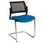 Offiho Silla Kyos Oht-375Cr Visita Base Trineo Asiento Tapizado Respaldo En Malla Estructura Terminado En Cromo Ergonomica - OHT-375CR - OFFIHO - NOGAL BEAT - Sillas