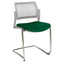 Offiho Silla Kyos Oht-375Cr Visita Base Trineo Asiento Tapizado Respaldo En Malla Estructura Terminado En Cromo Ergonomica - OHT-375CR - OFFIHO - NOGAL BEAT - Sillas