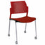 Silla de visita OFFIHO KYOS OHV-311 con asiento y respaldo de polipropileno y base con rodajas