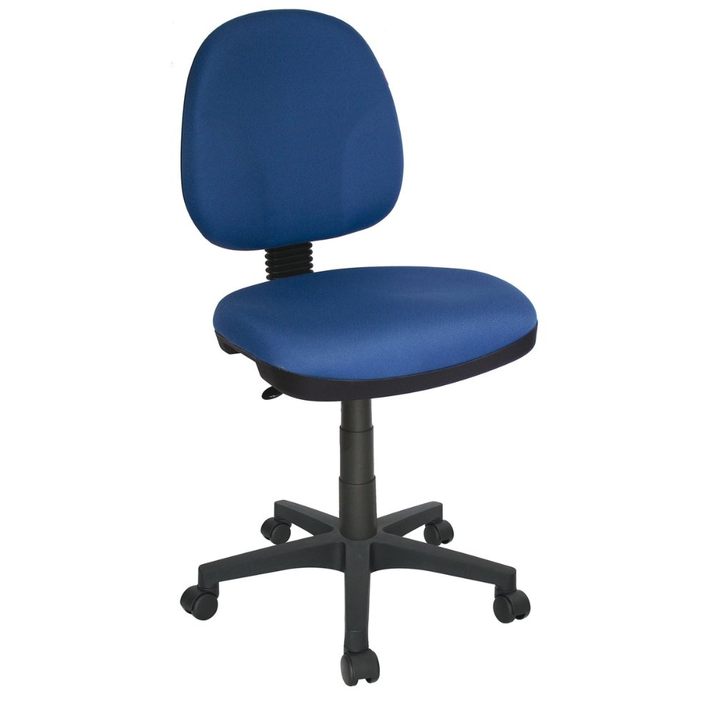 SILLA OFFIHO PROCHAIR OHS-42 | Silla Secretarial | Operativa Funcional | Altura Ajustable | Base Estrella | Tapiazado | Interior | Sin Brazos Oficina Escritorio Clasica Ejecutivo Sucursal