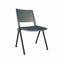 Silla de visita ergonómica OFFIHO REVOLUTION OHV-86 con base de cuatro puntas y asiento de polipropileno.