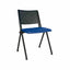 Silla de visita ergonómica OFFIHO REVOLUTION OHV-87 con asiento tapizado y estructura de 4 patas