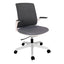 SILLA OFFIHO WHALE OHE-100Blanco | Silla Operativa para Oficina | Altura Ajustable | Base Estrella | Asiento Tapizado | Interior | Ejecutivo Despacho Escritorio Sala Juntas Conferencias Home Office