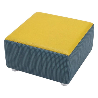 Otomán Lineal para Lobby - GEBESA FOMCORE ARMLESS - Frente 50 cm - Alto 30 cm - Tapizado - GFCA107202012 - GEBESA - NOGAL BEAT - Taburete