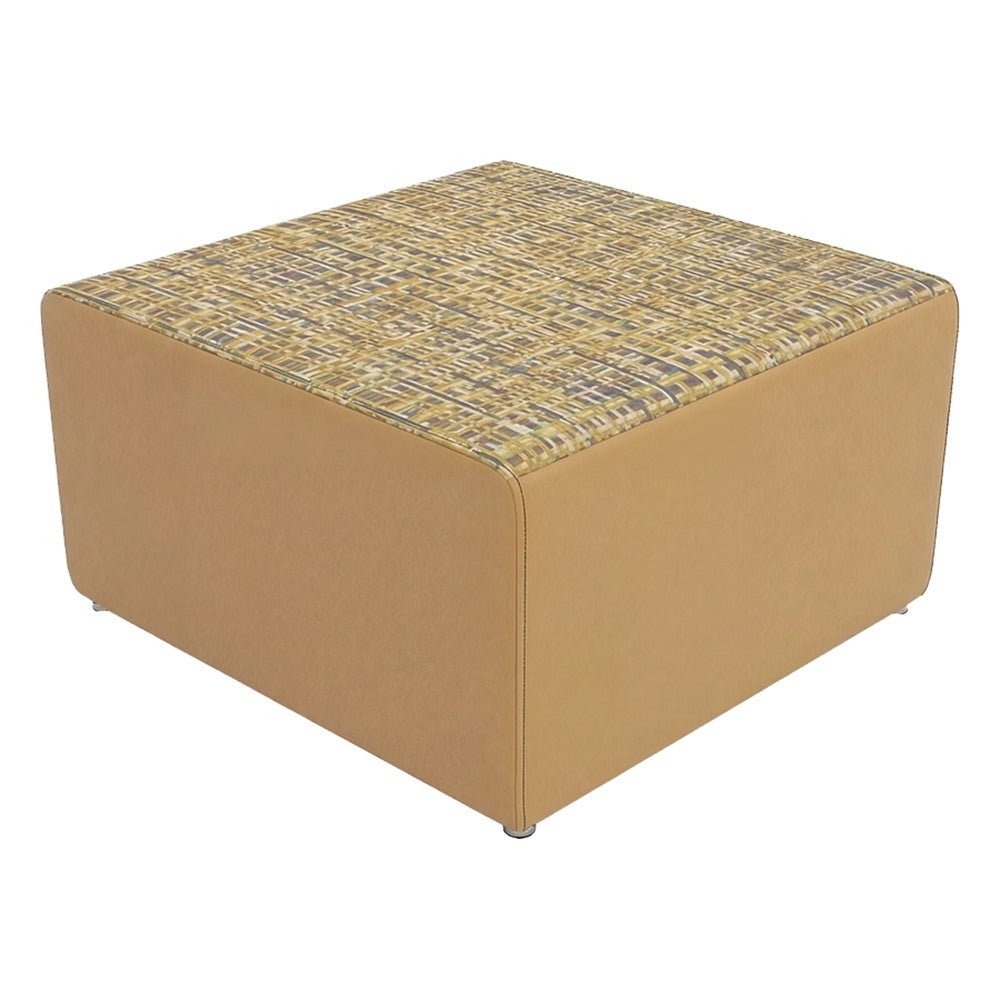 Otomán Lineal para Lounge - GEBESA FOMCORE ARMLESS - Frente 78 cm - Alto 40 cm - Tapizado - GFCA107313116 - GEBESA - NOGAL BEAT - Taburete