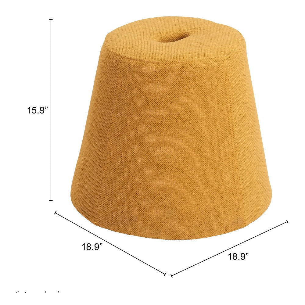 Otomán para Lounge - ZUO UPELA - Varios Colores - Tapizado en Tela - 110343 - Zuo - NOGAL BEAT - Taburete
