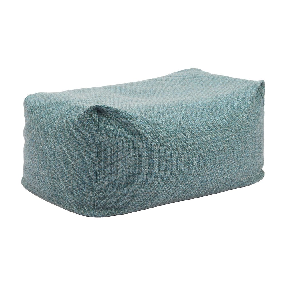 Otomán para Terraza y Cafetería - ZUO AROZ - Verde - Tapizado con Tela para Exterior - 704118 - Zuo - NOGAL BEAT - Taburete