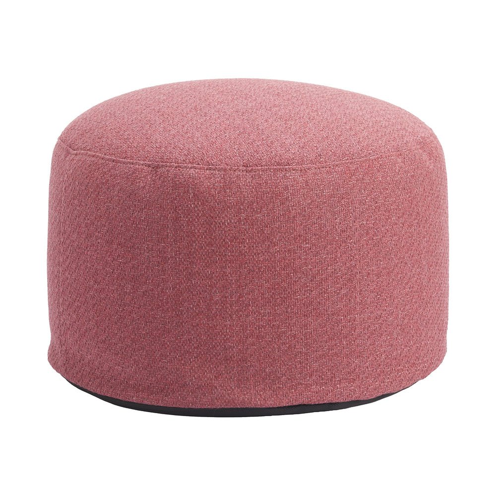 Otomán para Terraza y Roof Garden - ZUO ARUZ - Rojo - Tapizado con Tela para Exterior - 704119 - Zuo - NOGAL BEAT - Taburete