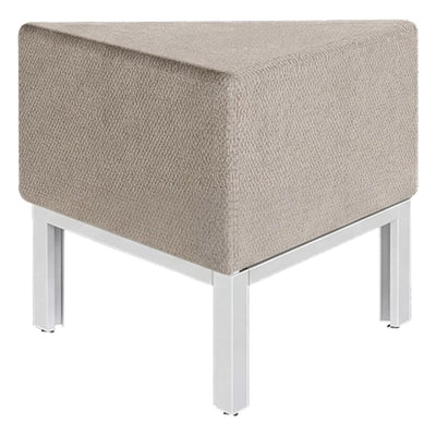 Otomán Triangular para Área Lounge - GEBESA VENTI - Frente 65 cm - GDVE750 - GEBESA - NOGAL BEAT - Taburete